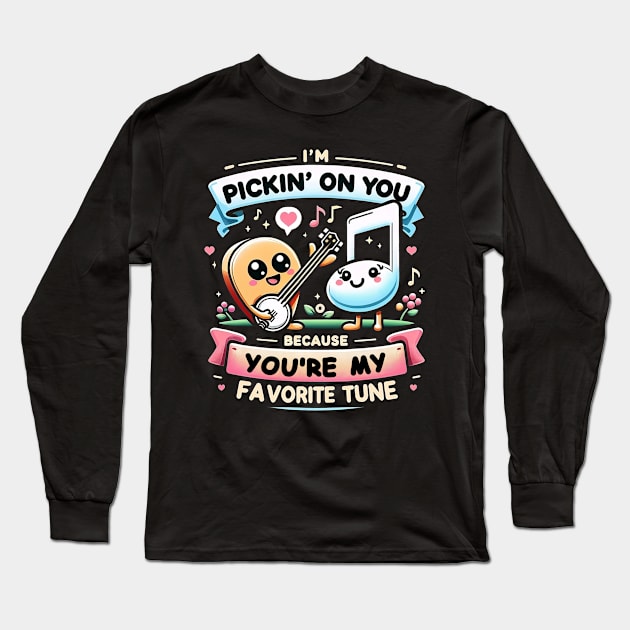 Pickin' on You Long Sleeve T-Shirt by Ideal Action